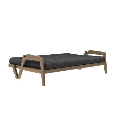 3-seater sofa bed Grab - 734 Dark Grey 2