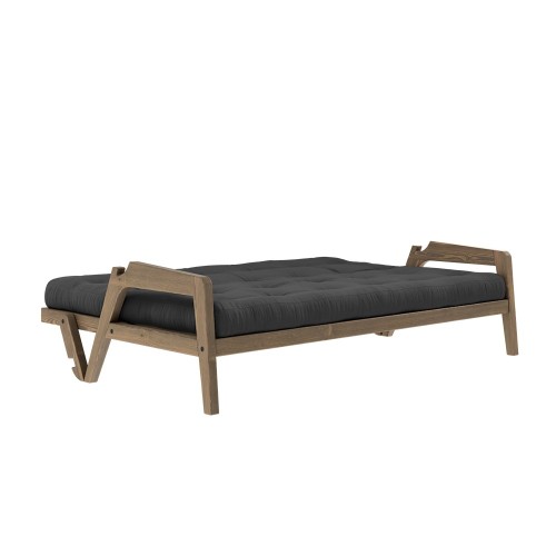 3-seater sofa bed Grab - 734 Dark Grey