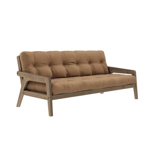 3-seater sofa bed Grab - 755 Mocca