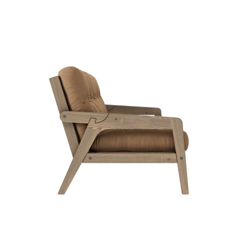 3-seater sofa bed Grab - 755 Mocca
