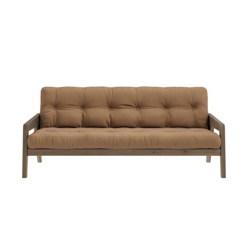 3-zits slaapbank Grab - 755 Mocca