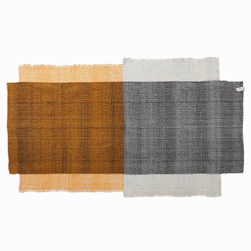 Tapis Nobsa S gris/ocre/crème ames