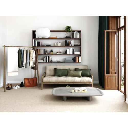 Divano-letto 3 posti Grab - 756 Verde oliva