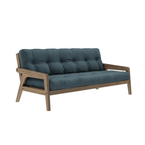 3-zits slaapbank Grab - 757 Petrol Blauw
