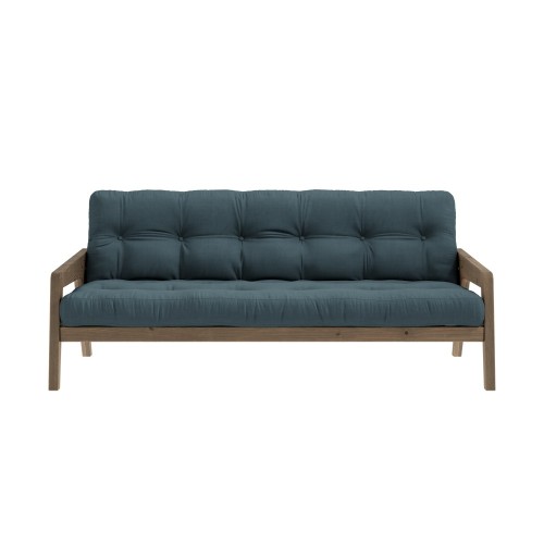 3-seater sofa bed Grab - 757 Petrol Blue