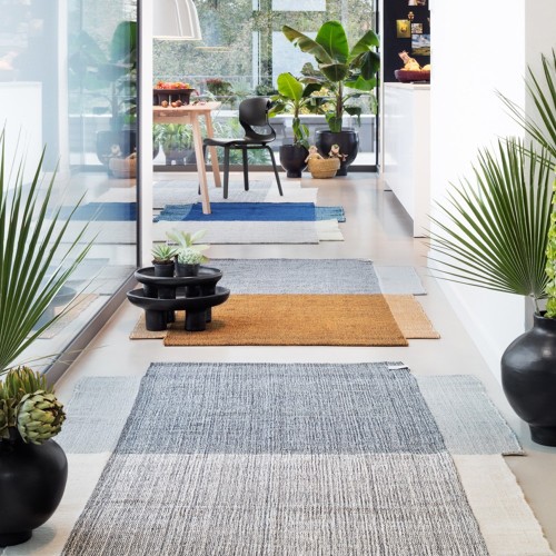 Nobsa rug S grey/ochre/cream ames