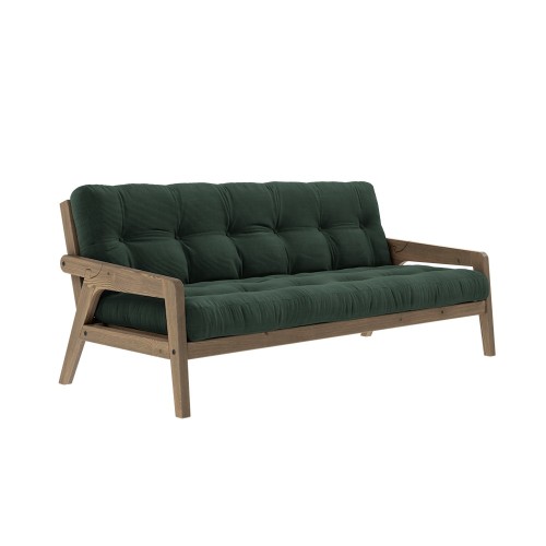 3-seater sofa bed Grab - 512 Seaweed