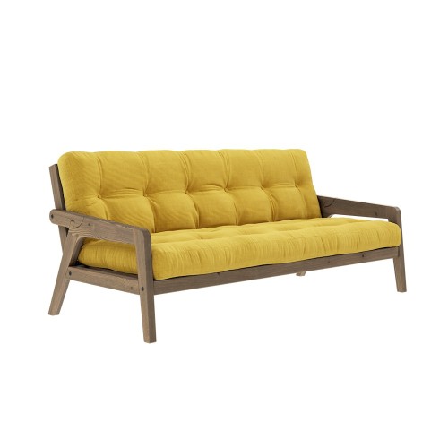 Grab 3-seater sofa bed - 514 Honey