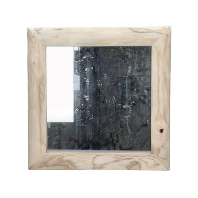 Espejo PAULY L 40 x An 2,5 x Al 40 cm - natural Pomax