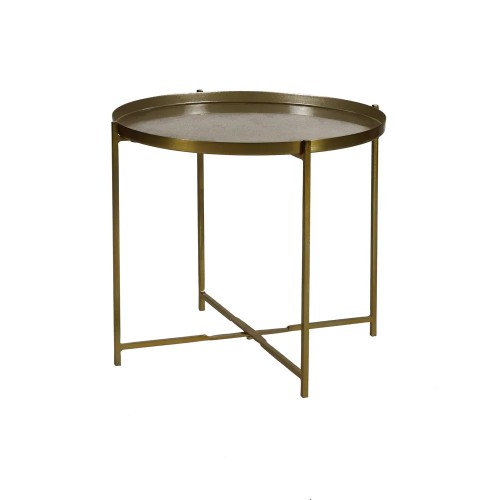 Vassoio S FLEX - DIA 45 x H 2 cm - champagne