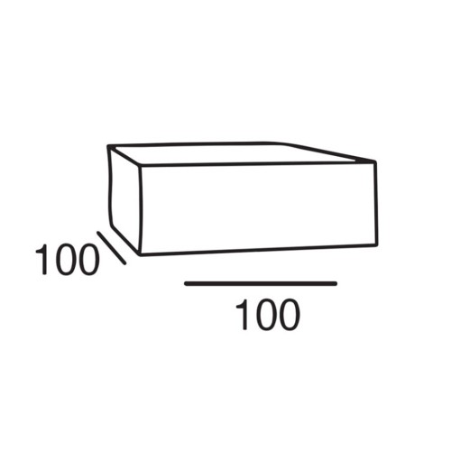 Arles puf 100 x 100 cm