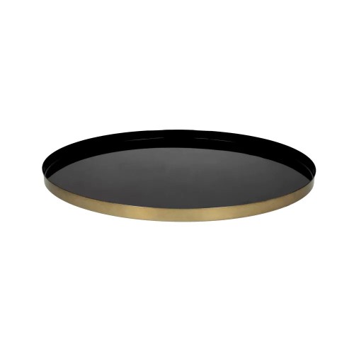 S FLEX tray - DIA 45 x H 2 cm - black
