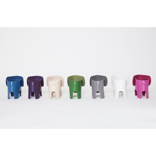Elephant night light - white