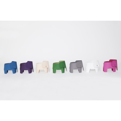 Elephant night light - white