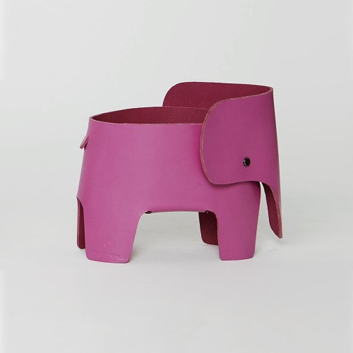 Luz de noche elefante - rosa