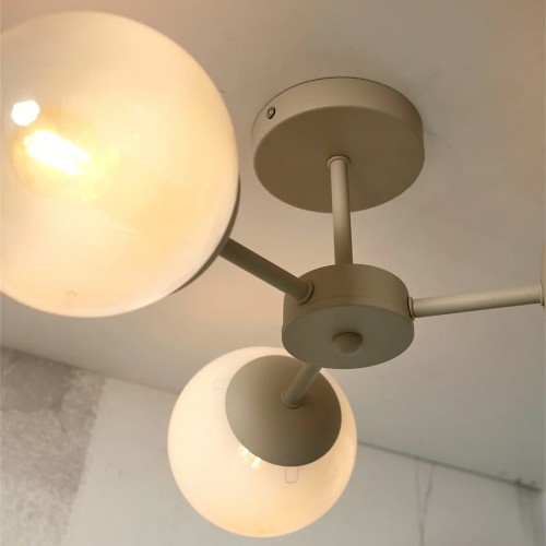 Aspen 3-armige hanglamp - wit