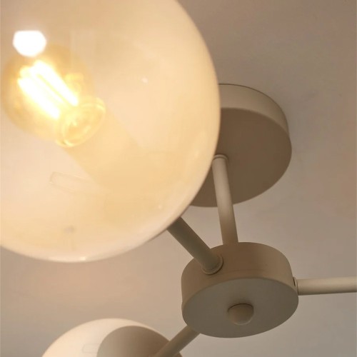 Suspension Aspen 3 bras - blanc