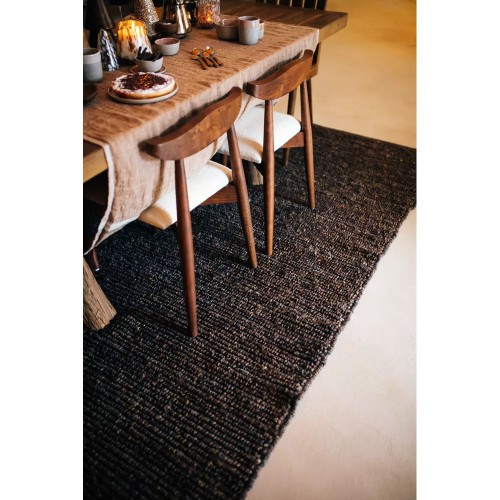 Alice short-pile rug - L 240 x W 180 cm - brown