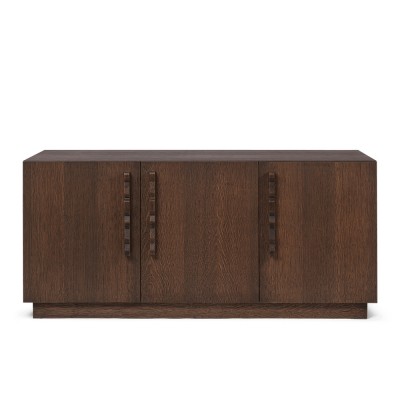 Credenza Unda - Rovere tinto scuro Ferm Living