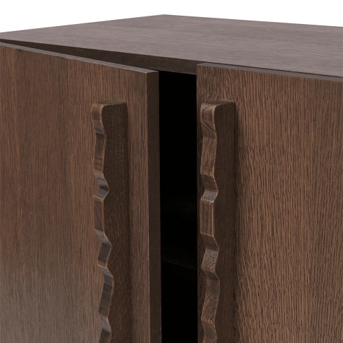 Credenza Unda - Rovere tinto scuro