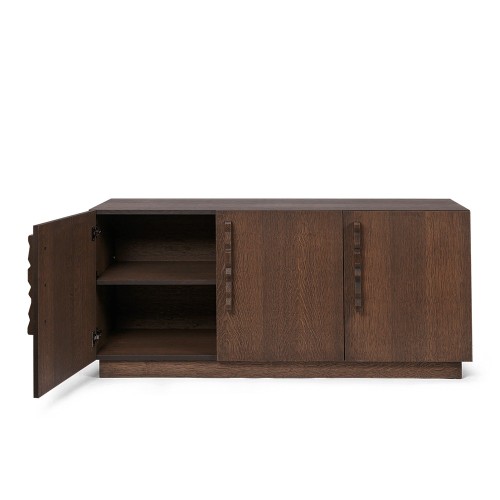 Buffet Unda -  Chêne teinté foncé