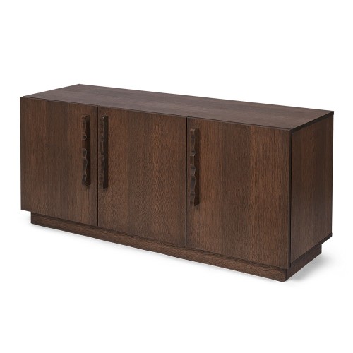 Buffet Unda -  Chêne teinté foncé