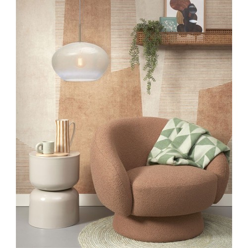 Bologna hanglamp - melk wit