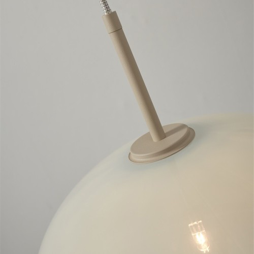 Lampada a sospensione Bologna - bianco latte