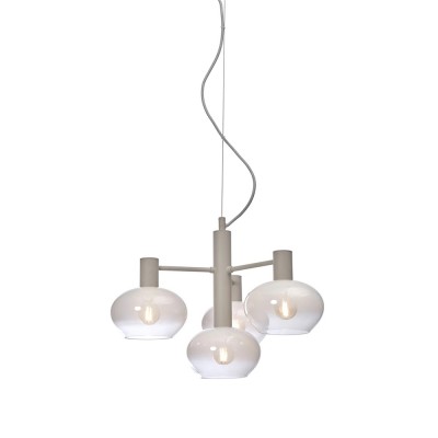 Bologna hanglamp met 4 armen - melk wit It's About RoMi