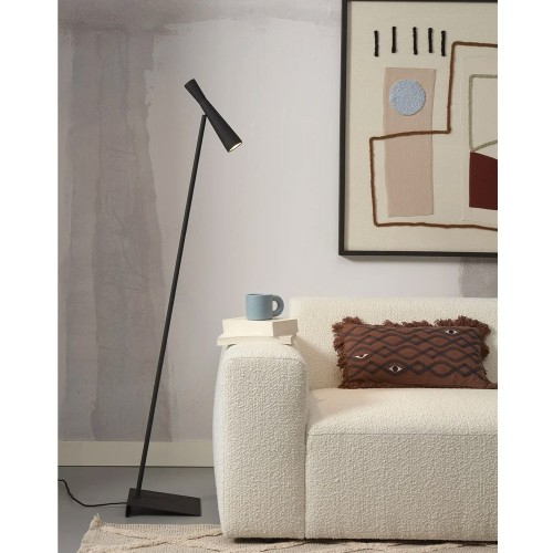 Lampada da terra Bordeaux GU10 - nero