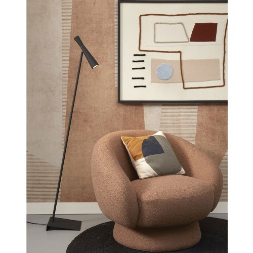 Bordeaux GU10 vloerlamp - zwart