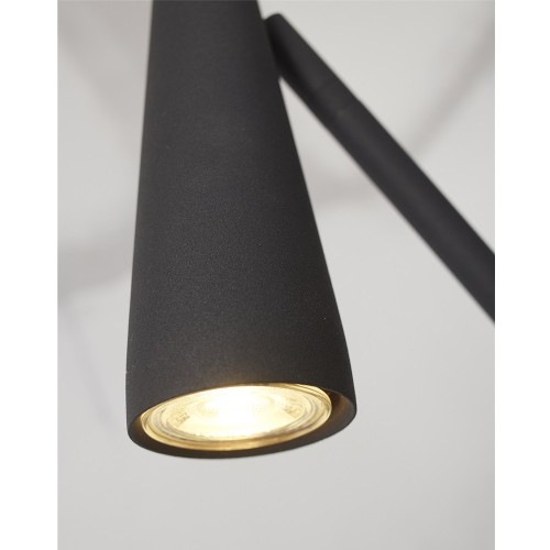 Lampadaire Bordeaux GU10 - noir