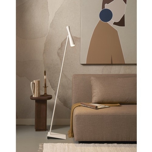 Lampada da terra Bordeaux GU10 - bianco