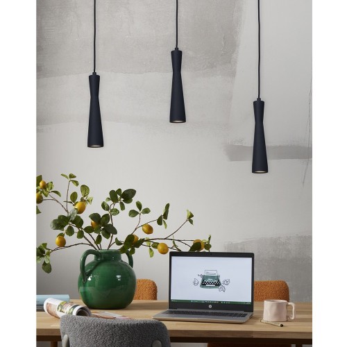 Lampe suspendue Bordeaux GU10 - noir