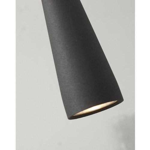 Lampada a sospensione Bordeaux GU10 - nero
