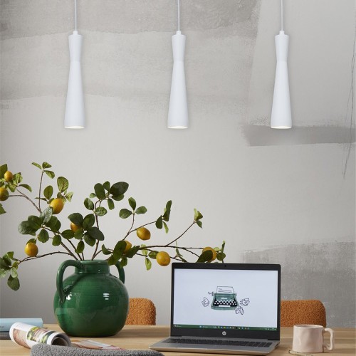 Bordeaux GU10 hanglamp - wit