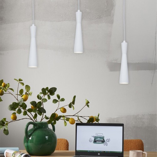 Bordeaux GU10 hanglamp - wit