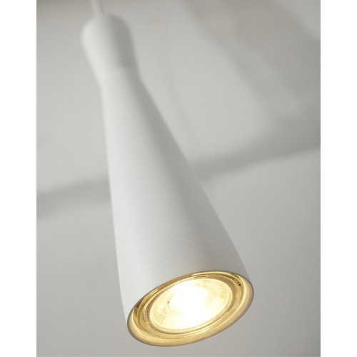 Bordeaux GU10 hanglamp - wit