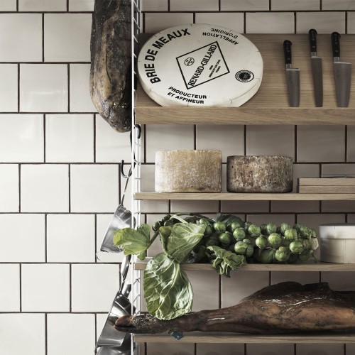 Oak shelves - Système String