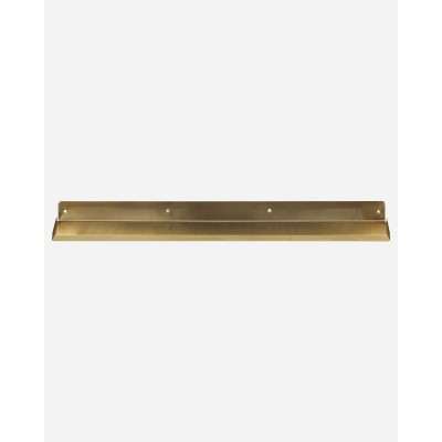 Ledge shelf - brass House Doctor