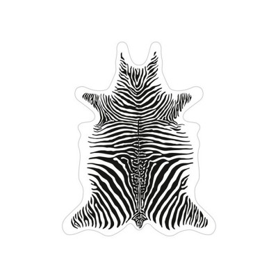 Zebra placemat XS - white