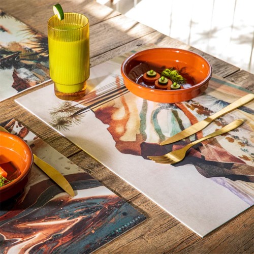 Tiouli vinyl placemat