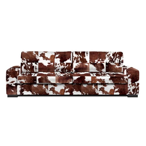 Sofa 3 to 4 seater Peau de Vache
