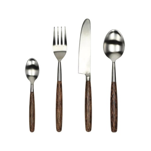 16-teiliges Besteckset MATISSE - braun