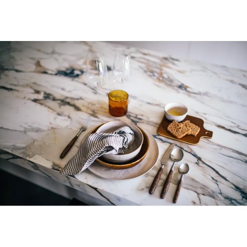 MATISSE 16-piece cutlery set - brown