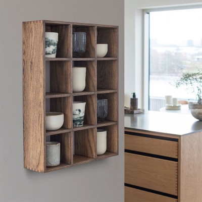 SHOWCASE case - dark oiled oak Mette Ditmer