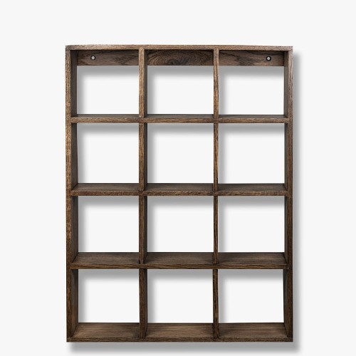 SHOWCASE kast - donker geolied eiken