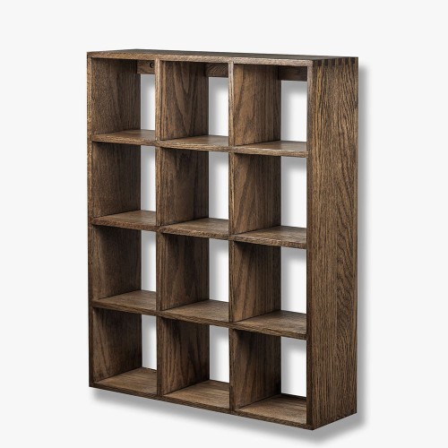 SHOWCASE case - dark oiled oak