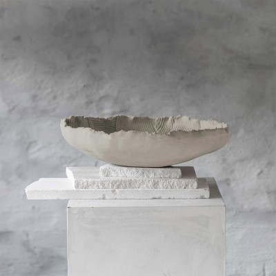 ART PIECE Patch-Schale - Off-White Mette Ditmer