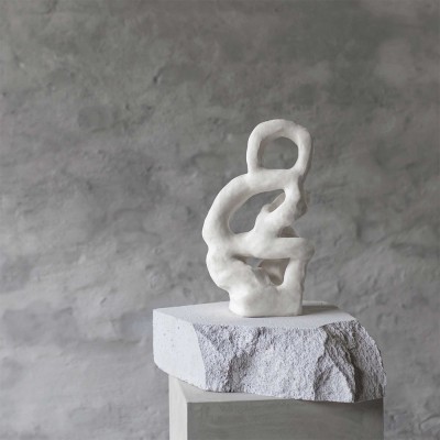 Scultura ART PIECE - bianco sporco